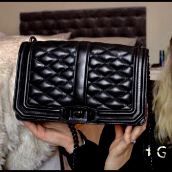 Rebecca Minkoff Medium Quilted Love Crossbody Bag - Picture 8 of 8